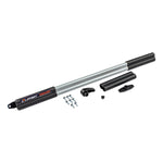 Lippert Screen Door Push Bar, Adjustable From 26 in To 30 in Width Doors, Black/Silver - 2021000090