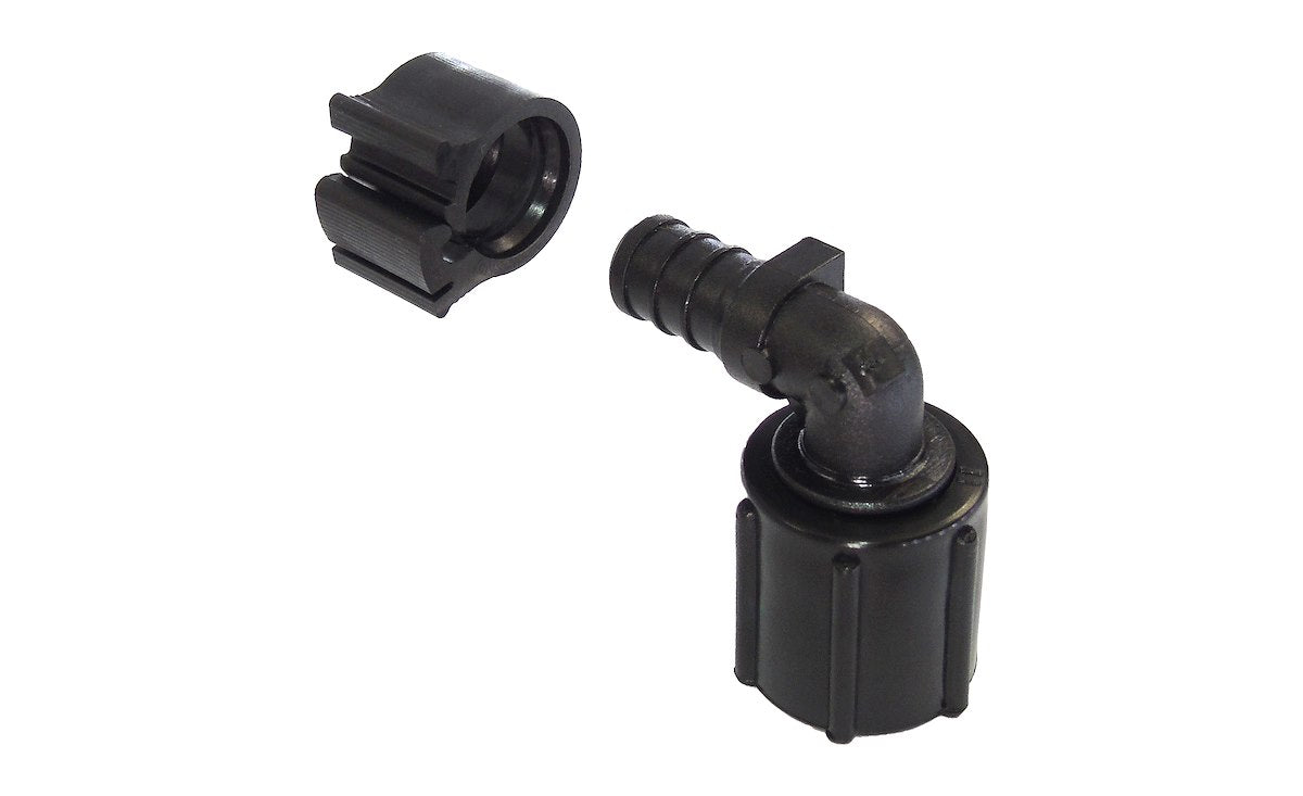 Elkhart Supply Fresh Water Fitting, 1/2 in PEX x 1/2 in Female Pipe Thread Swivel End Nut - 30816