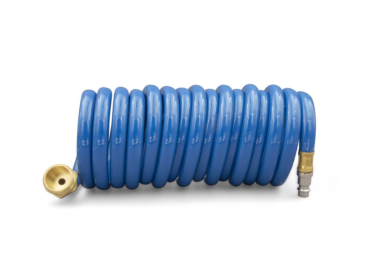 B&B Molders Shower Head Hose, 15 ft Length, Blue - 94191