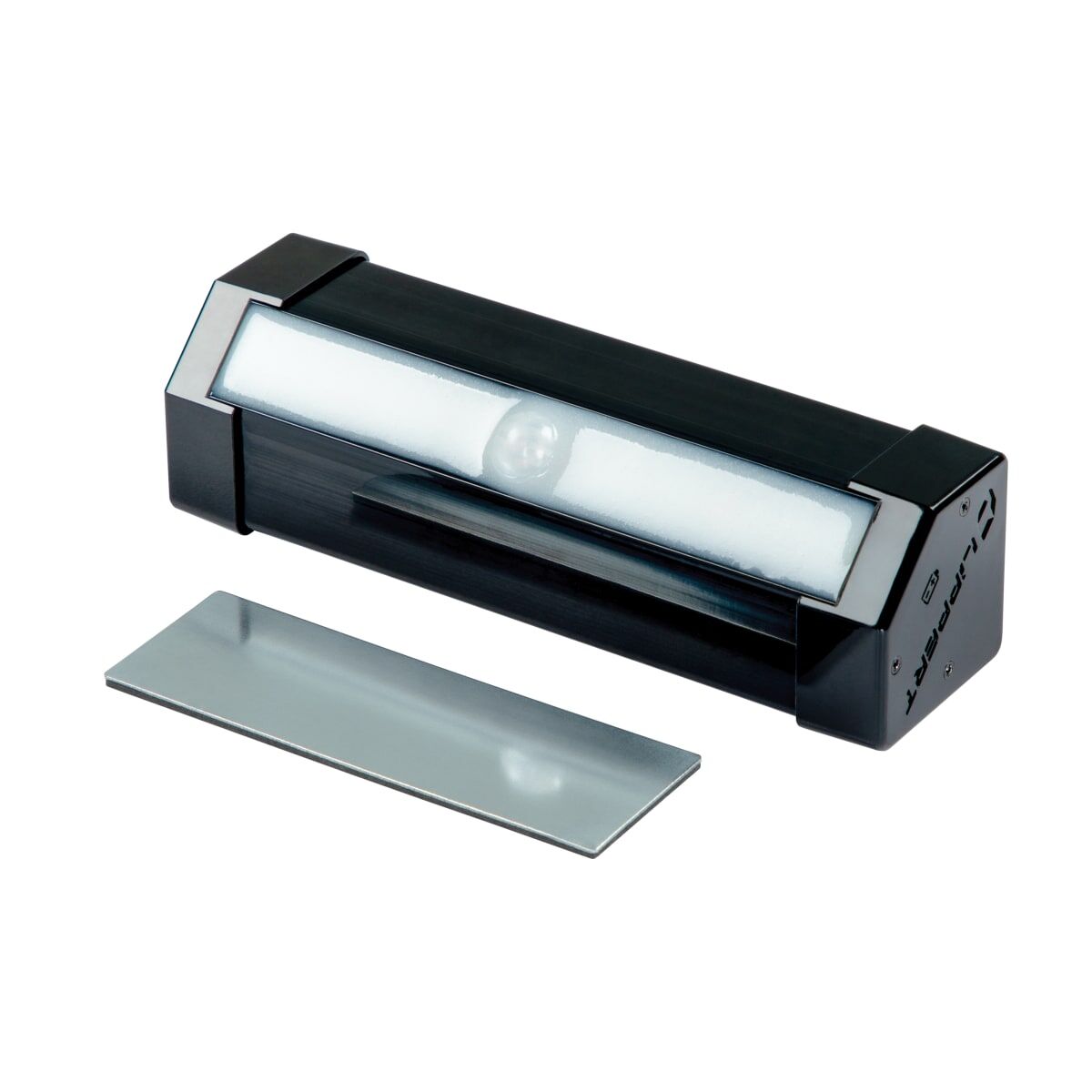 Lippert Entry Step Light, 6-3/4 in Length x 1-3/4 in Width x 1-3/4 in Height, LED Bulb, Without 6 AA Batteries - 2022172335