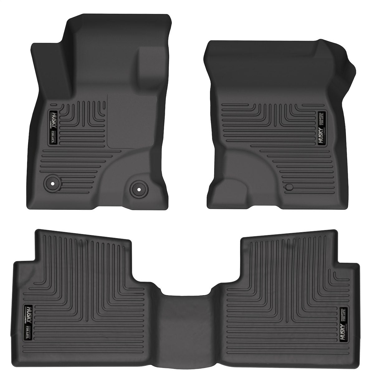Husky Liners Floor Liner, Black, 3 Piece - 95051