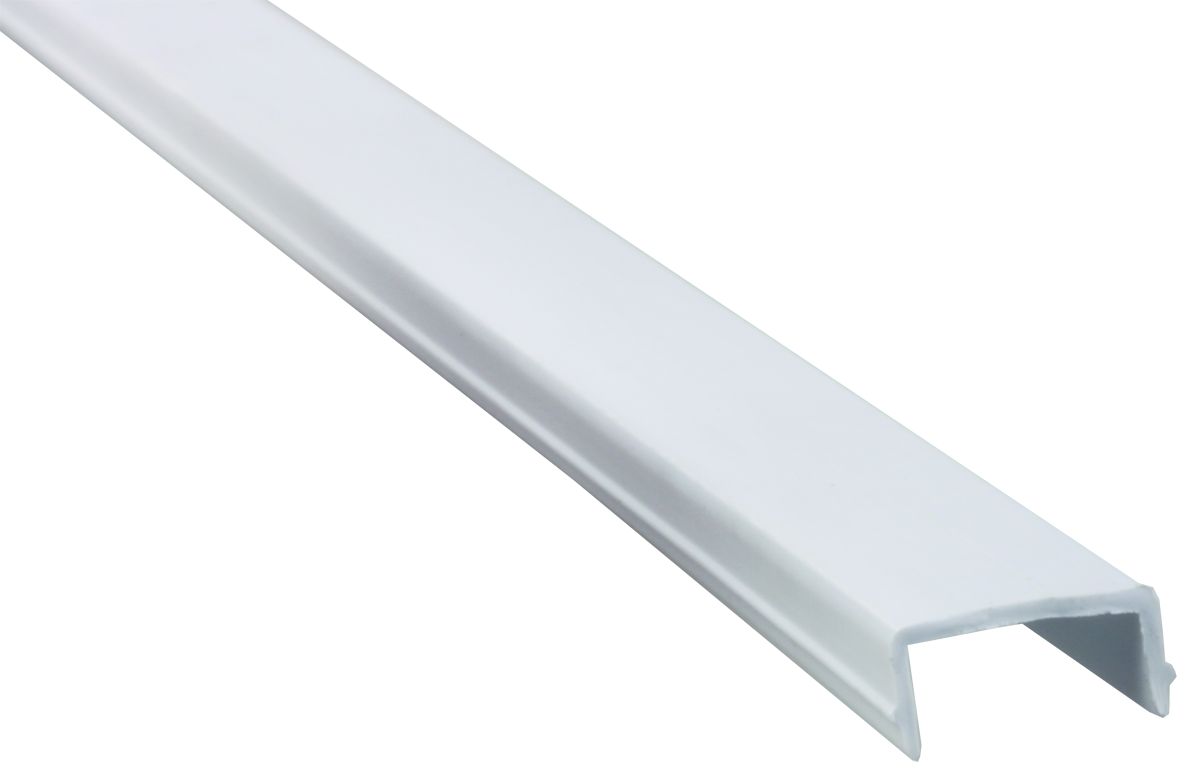 JR Products Trim Molding, 8 ft Length, White - 11371