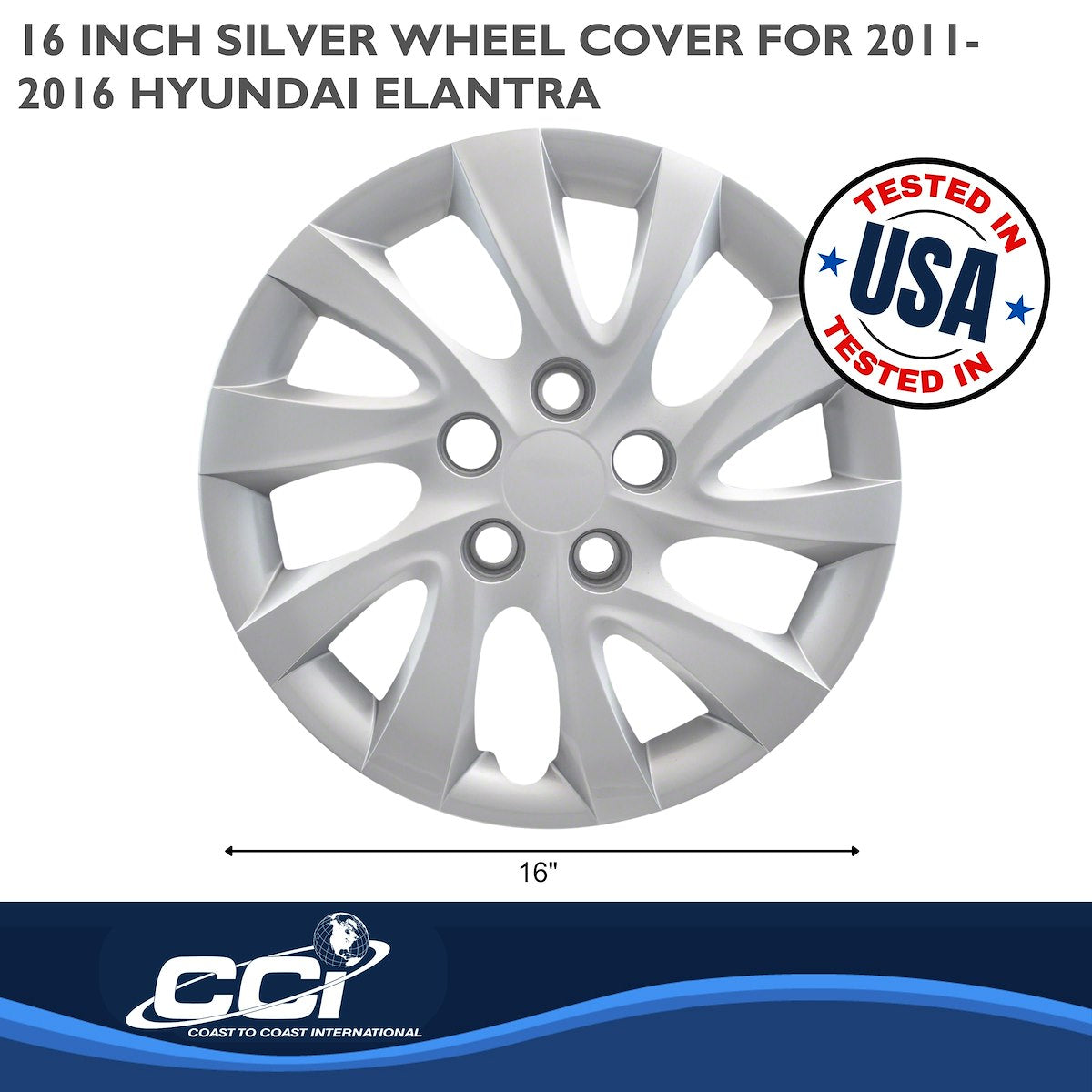Coast2Coast Universal Wheel Covers IWC50116S product image 2