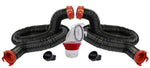 Valterra Sewer Hose, 20 ft Extended Length, 3 in Diameter, 23 Mil Poly Construction - D04-0275