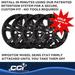 Coast2Coast Wheel Skins & Styled Wheel Covers IMP514BLK product image 5
