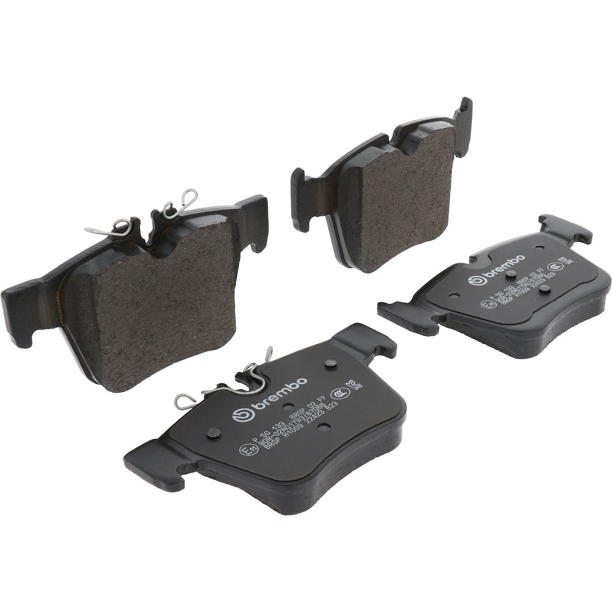 Brembo Brake Pad, FMSI Number D1872-9101, Set Of 4 - P50133