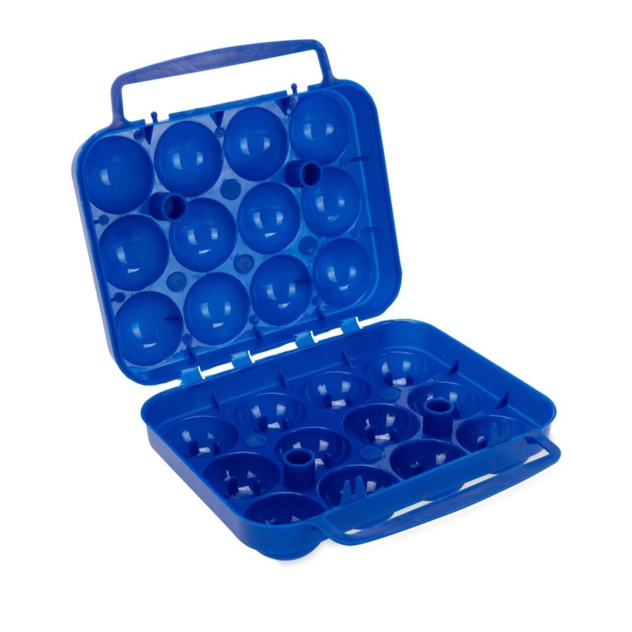 Camco Egg Holder, Holds 12 Eggs, Blue - 51015