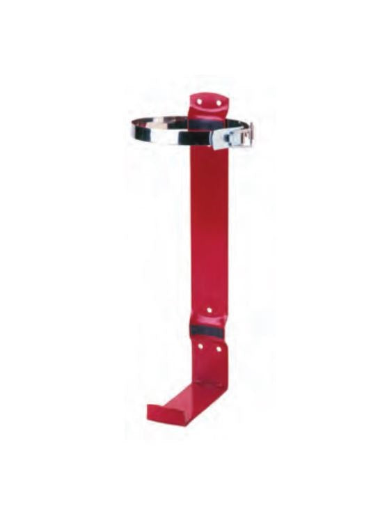 Buckeye Fire Fire Extinguisher Mount, 10 lb Tank, Red, Steel - 700430