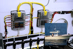 Blue Sea Fuse Block, 32 V DC, 100 amp Per Block/30 amp Per Circuit, 3.88 in Mounting Centers - 5025-BSS