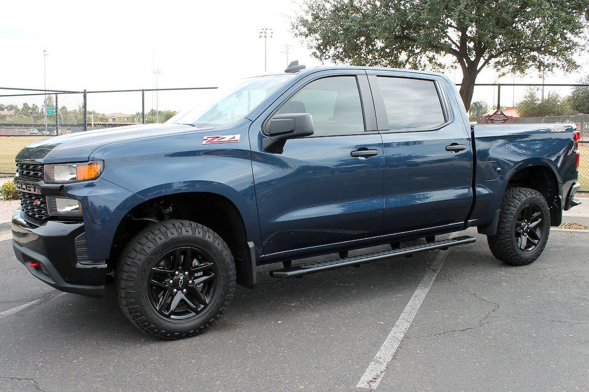 Raptor Series Running Board, Textured, Black, Aluminum - 2204-0379BT