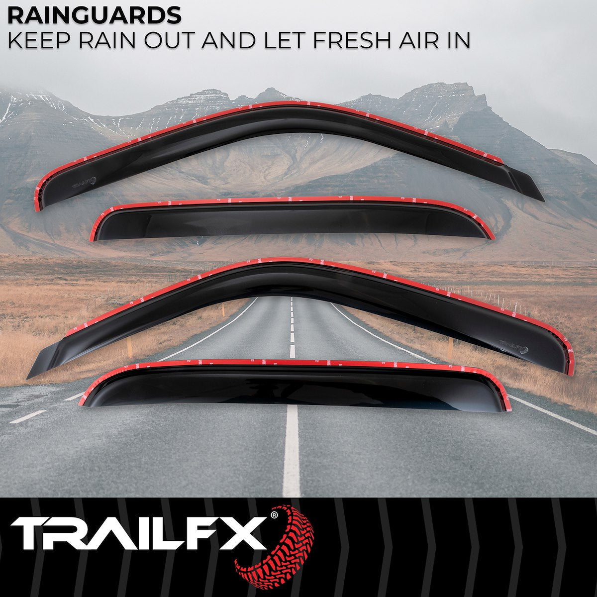 TrailFX Vent Visors 4355IC product image 2