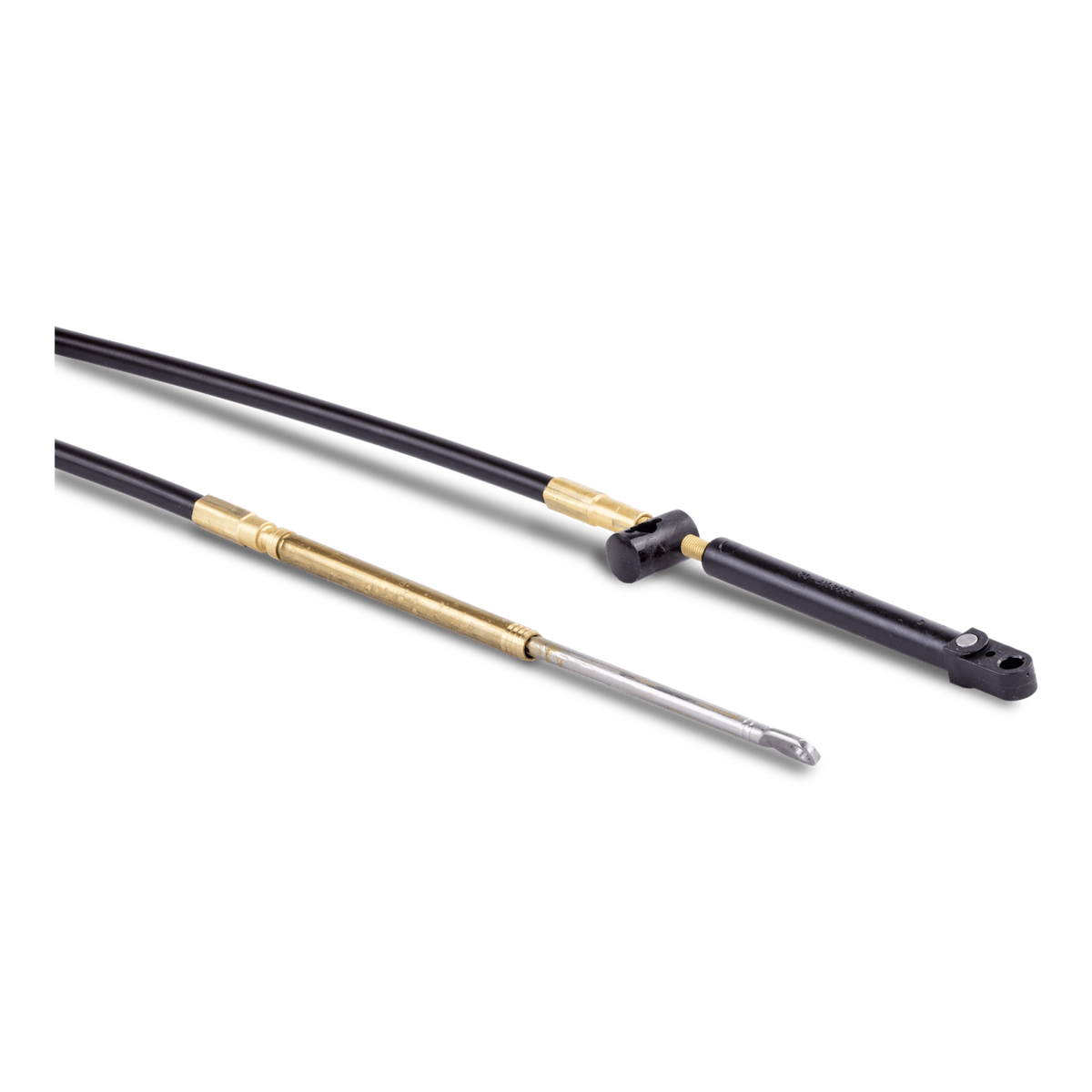 SeaStar Marine Engine Control Cable, For Mercury 4000 Series Controls, 19 ft Length, Black - CCX18919