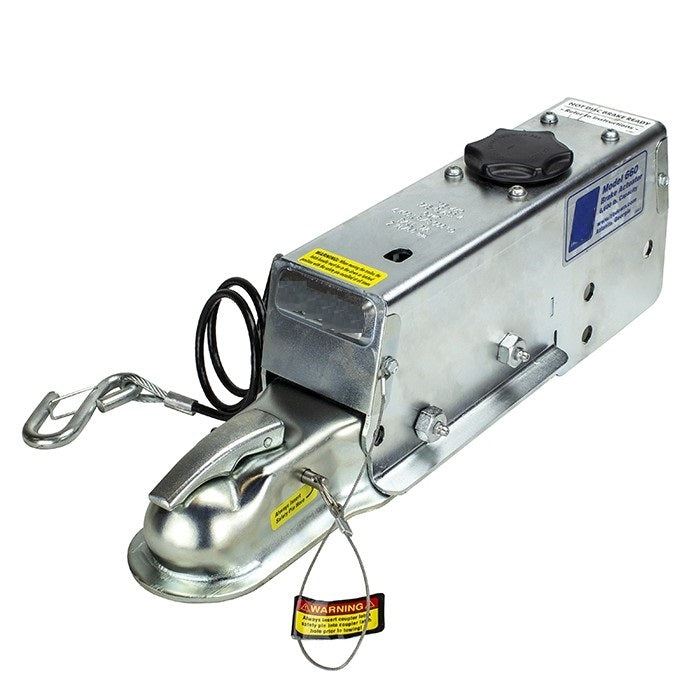 Dexter Marine Trailer Brake Actuator, Model 660, 6600 lb Gross Vehicle Weight Rating, 2 in Ball Coupler - 82401