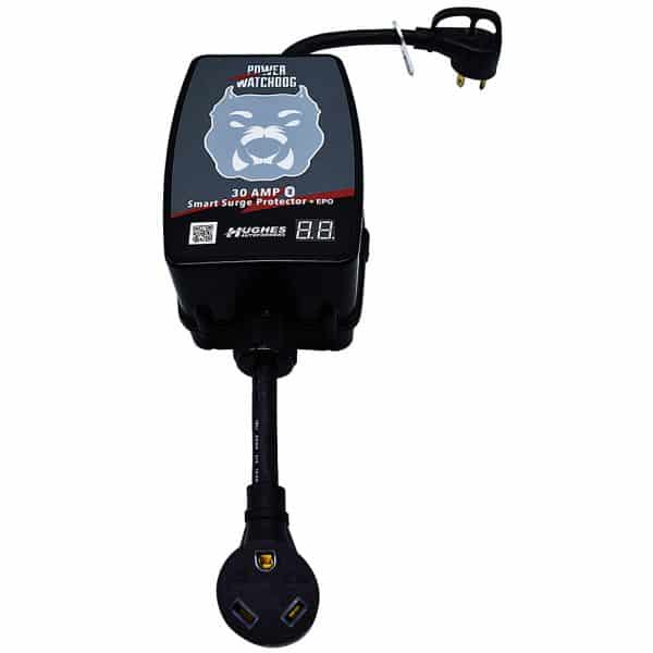 Hughes Auto Surge Protector, 2400 Joules Of Advanced Surge Protection, 30 amp, Bluetooth Connectivity - PWD30-EPO