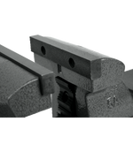 Wilton Tools JPW Industries Vise, 5-1/4 in Jaw Opening, 5 in Jaw Width, 3-3/4 in Throat Depth - 21400