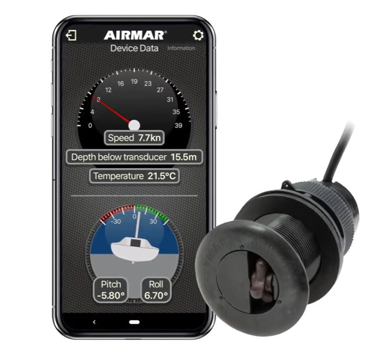 Garmin Transducer, AIRMAR DST 810, 330 Ft Maximum Depth, 235 kHz Operating Frequency - 010-11051-20