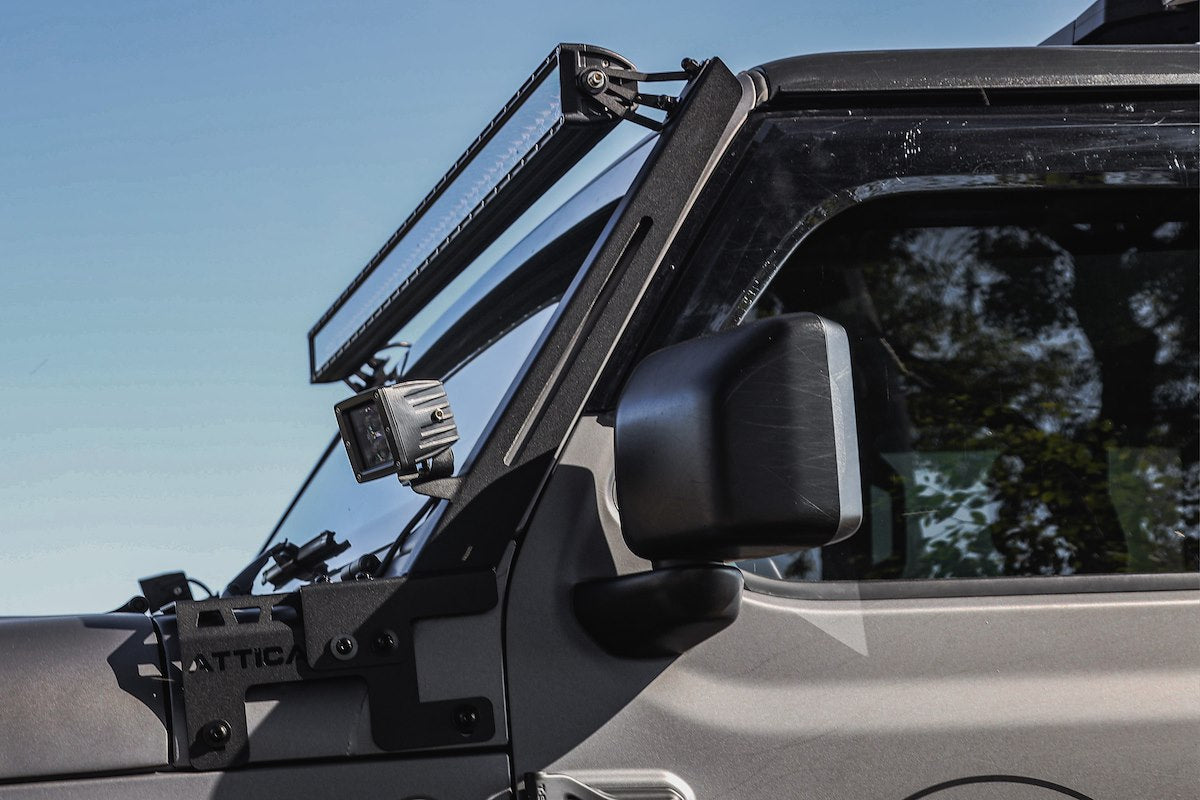 Attica 4x4 Auxiliary Light Mounting Bracket ATTJL01E104-BX product image 14