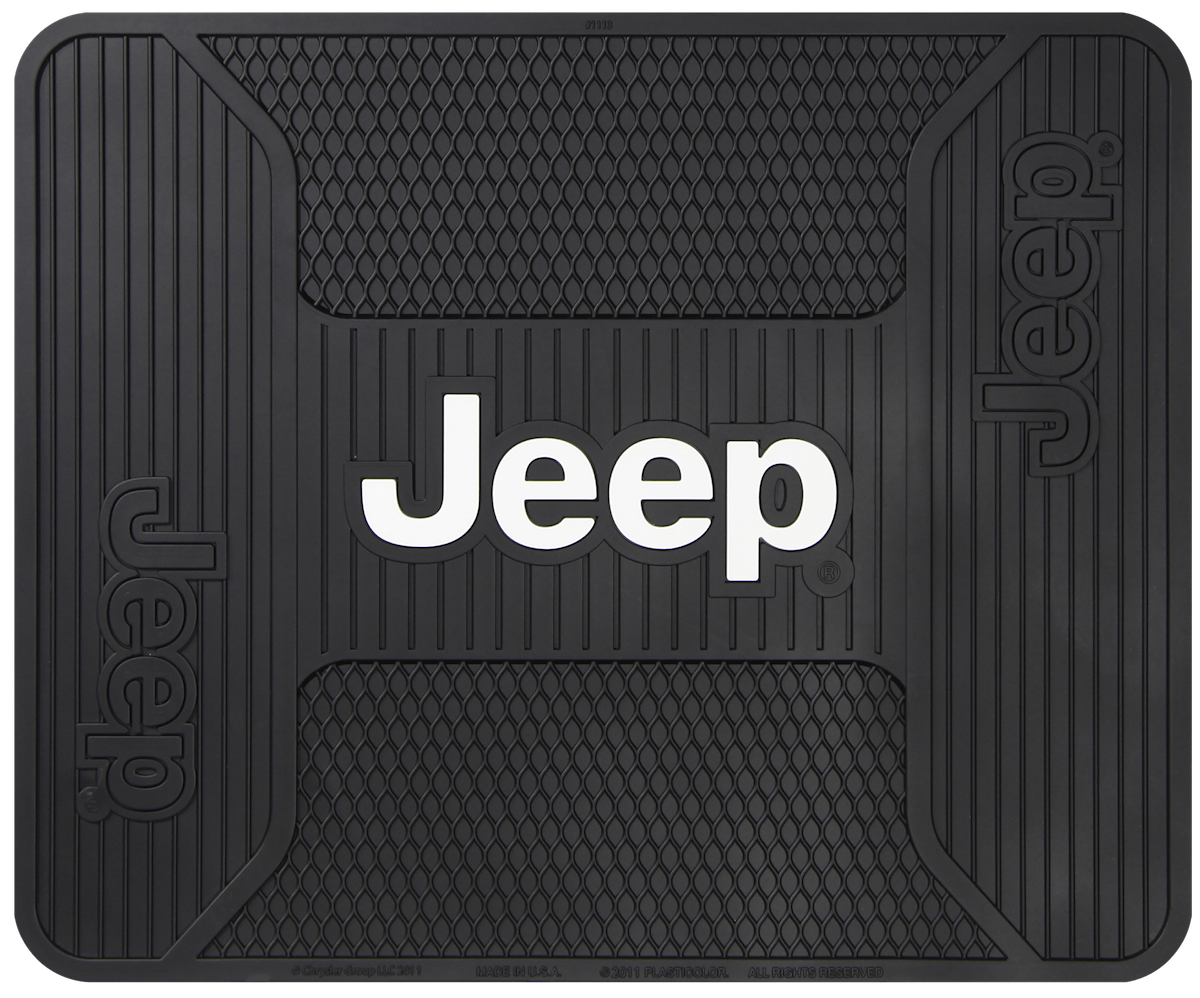 Plasticolor Utility Mat, 14 in x 17 in, Black - 001222R01