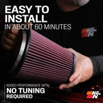 K&N Air Cleaner Assemblies and Air Intake Kits 57-3031-1 product image 5