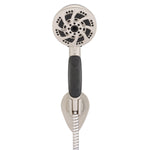 Oxygenics/ ETL Shower Head, Hand Held With 72 in Hose, With 5 Function Spray Settings, 3-3/4 in Outer Diameter - 92489