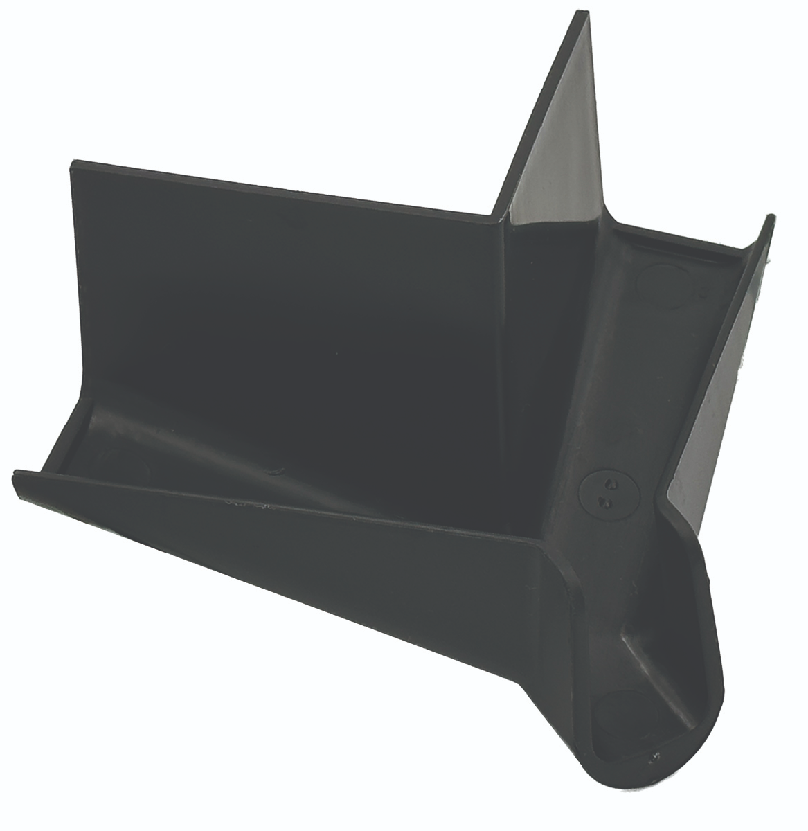 B&B Molders Drip Rail Gutter Spout, Black - 722-024-00022