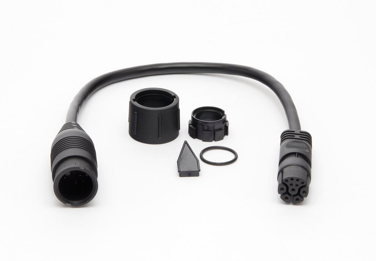 Raymarine Transducer Adapter Cable, 11 Pin to 8 Pin, 0.3 Meter Length - A80496