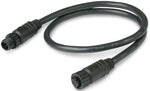 Ancor Marine Network Cable, 0.5 Meter Length, Black, 22 AWG - 270300