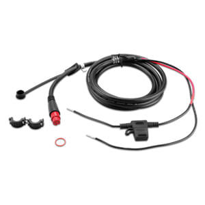 Garmin Multi Function Display Power Cable, 6 ft Length, Black - 010-11425-01