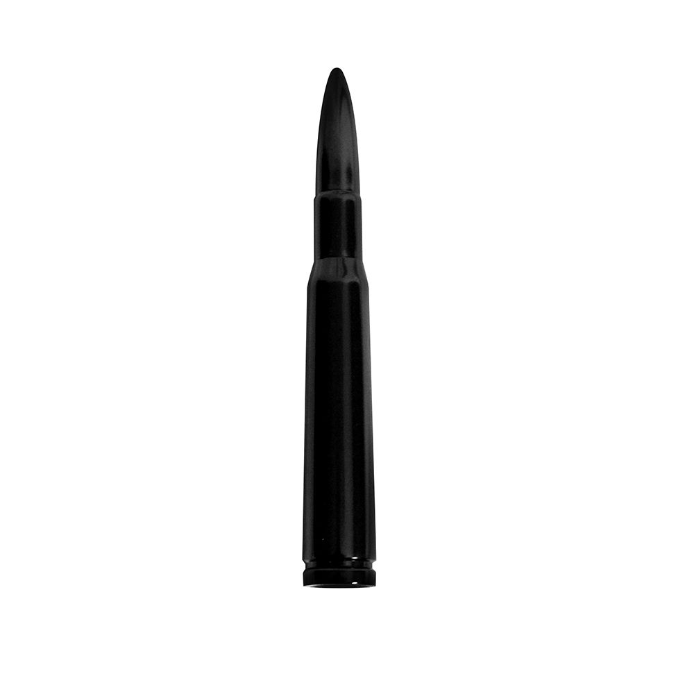 Recon Accessories Antenna Mast, 5 in Length, Black, Aluminum - 264ANT50BK