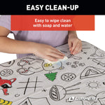 Lippert Tablecloth, With Two Bench Covers And 4 Water-Based Colored Markers - 2023051696