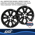 Coast2Coast Wheel Skins & Styled Wheel Covers IWCIMP381BLK product image 3