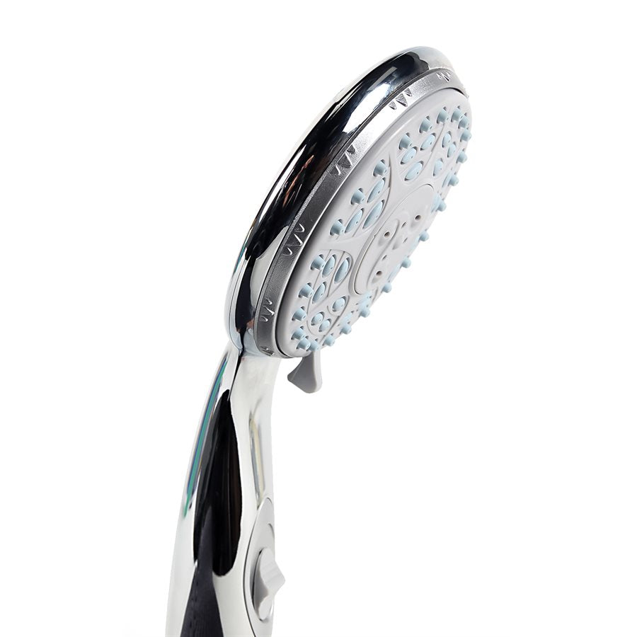Camco Shower Head, With 4 Available Spray Settings, Chrome - 43710
