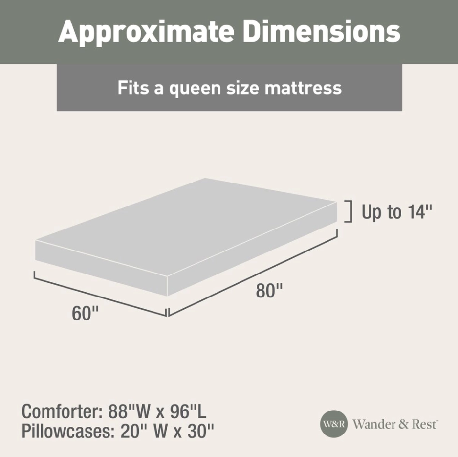 Lippert Bed Sheet, Fits Up To 14 in High Mattress - 2024121147