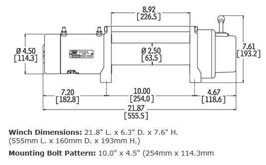 Warn Winch 28500 product image 6