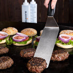 Blackstone Griddle Accessory Kit, With Two 14 oz Squeeze Bottles/Two Long Spatulas/Scraper - 5230