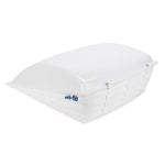 Camco Roof Vent Cover, For 14 in x 14 in Vents, 22-1/2 in Length x 20 in Width x 9 in Height, White - 40421