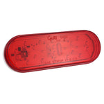 Grote Industries Tail Light Assembly, LED, Red Lens, White Housing - G6002-5