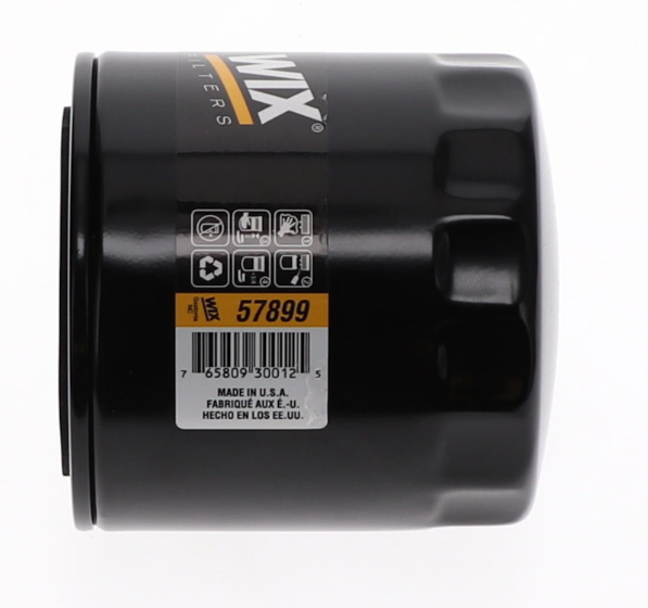 WIX Filters Oil Filter, 22 x 1.5 Millimeter Thread Size, 3.74 Inch Height - 57899