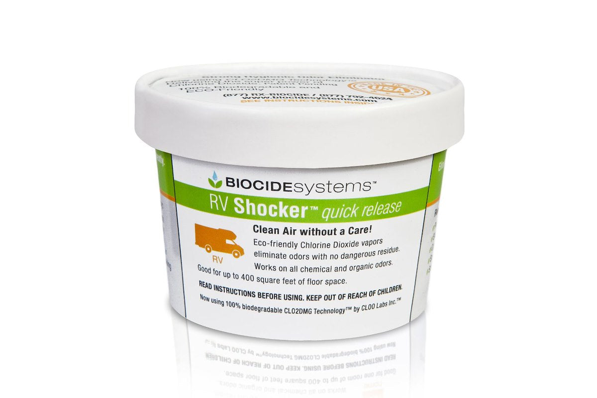 Biocide Systems Odor Absorber, Chlorine Dioxide Vapors Services Up To 400 Square ft Floor Space - 3244