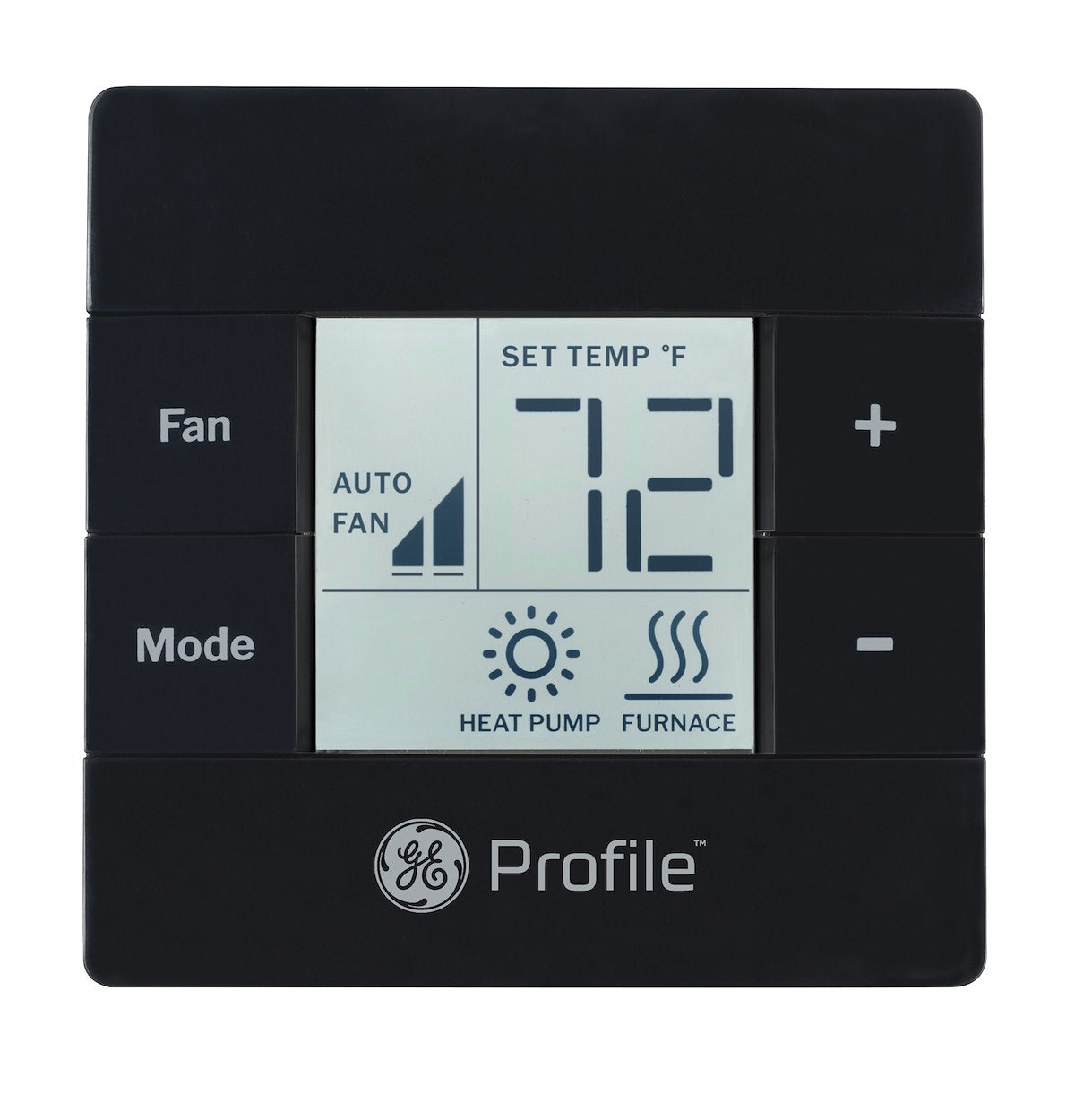 GE Appliances Air Conditioner Ceiling Assembly Thermostat, S Series, For Use With R32 RVAC Standard Height Heat Pump, 10.5 V DC To 15.5 V DC - RGRWT2B
