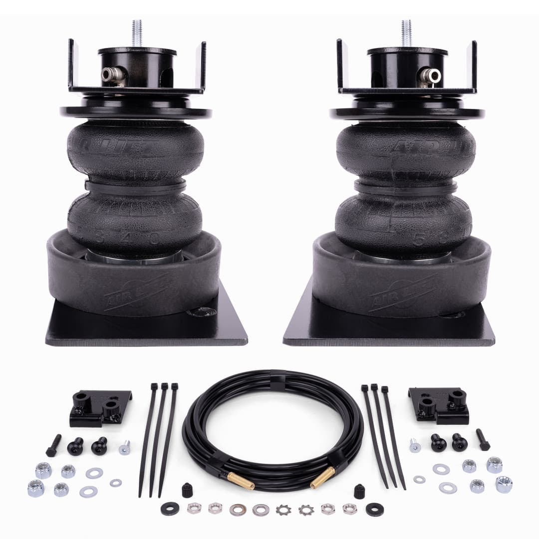 Air Lift Helper Spring Kit, Up To 3400 lb Of Leveling Capacity, Air Adjustable From 5 To 100 PSI, Set of 2 - 57415