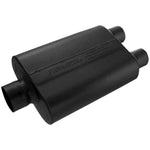 Flowmaster Exhaust Muffler, 40 Series  Original, Dual 2-1/2 in Offset Outlet, 13 in Body/19 in Overall Length - 430402