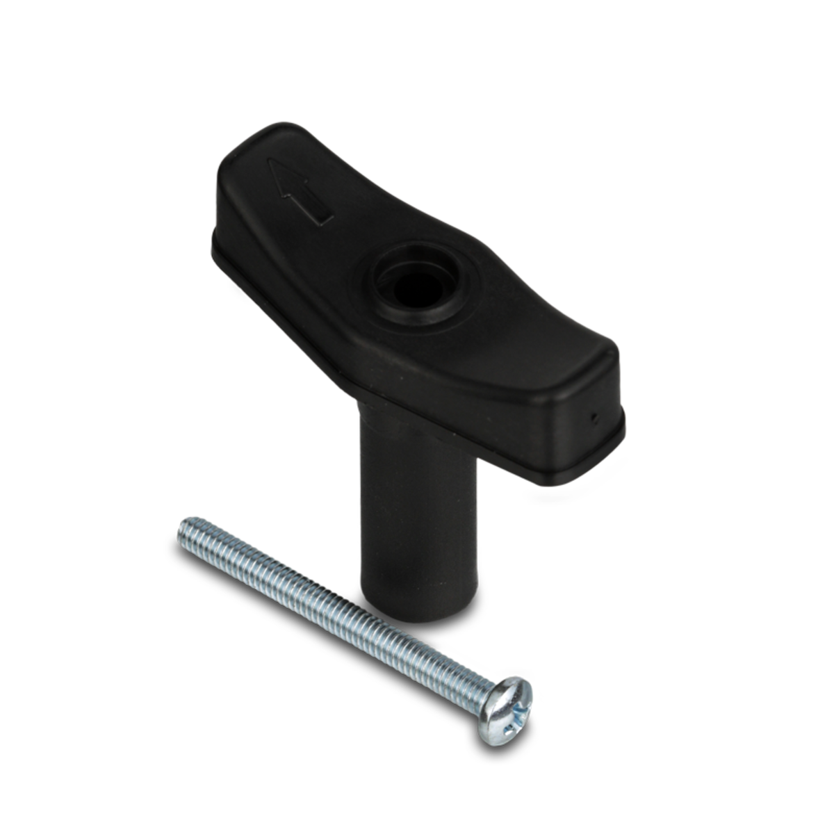 Dometic Roof Vent Lift Arm Knob, For 4000R/5000 RBT/8000 Series Fan-Tastic Roof Vent, Black - K1140-09