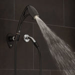 Oxygenics/ ETL Shower Head, Hand Held With 72 in Hose, With 3 Function Spray Settings, 2 in Outer Diameter - 25088