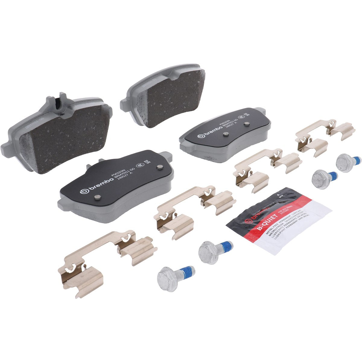 Brembo Brake Pad, FMSI Number D1689-8916, Ceramic, Set Of 4 - P50103N