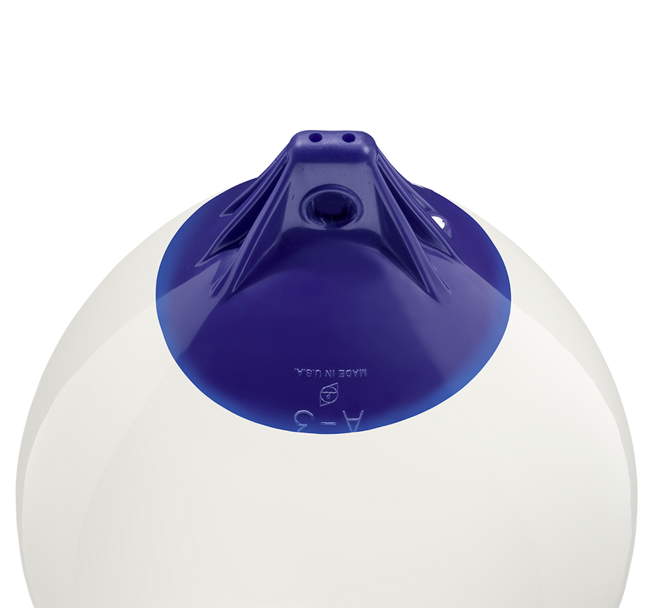 Polyform Mooring Buoy, A-Series, A-3 Model, 17 in Diameter x 23 in Length - 91-415-516
