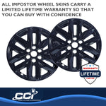 Coast2Coast Wheel Skins & Styled Wheel Covers IMP466BLK product image 3