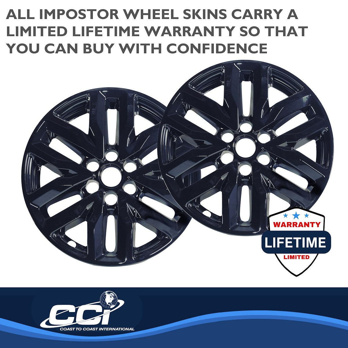 Coast2Coast Wheel Skins & Styled Wheel Covers IMP466BLK product image 3