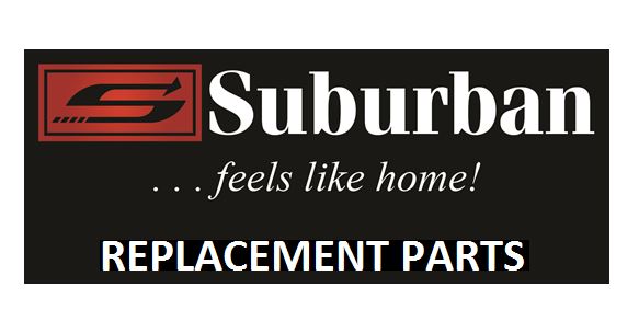 Suburban Mfg Furnace Access Door, SF Series, Replacement For Suburban SF Series Furnace, Black - 6258AEB