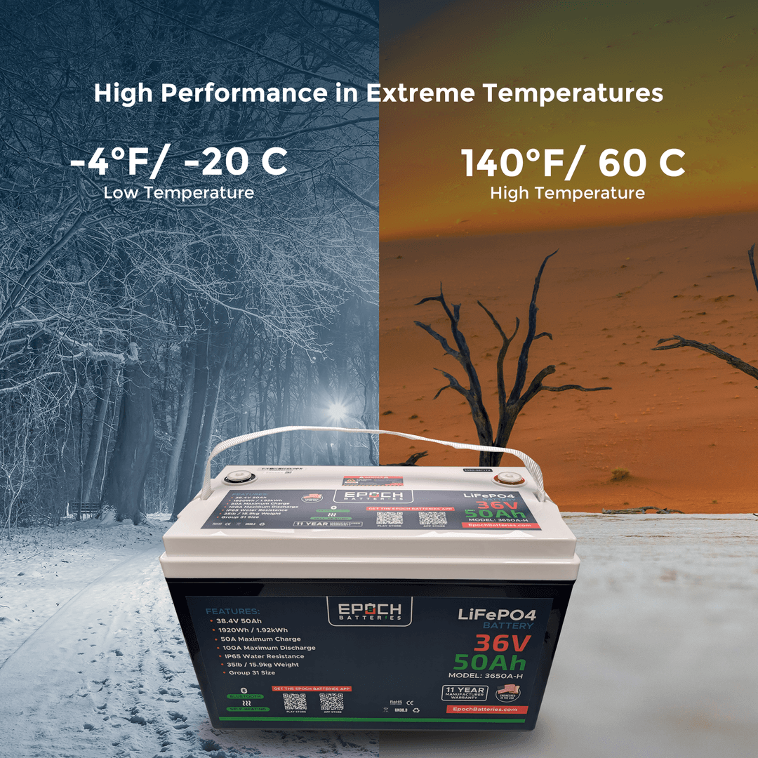 Epoch Battery, Essential Series, Group 31, 36 V - 3650A-H